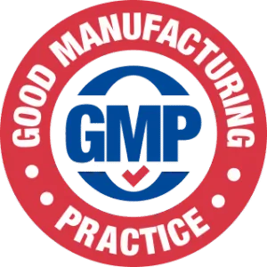 Good Manufacturing Practice GMP quality badge displayed for Memocept